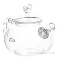 Individual Cute Tea Pots Glass Tea Carafe 600ml Coffee Pots